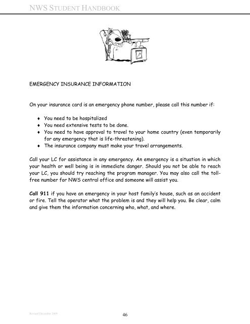 Student Handbook - NW Services