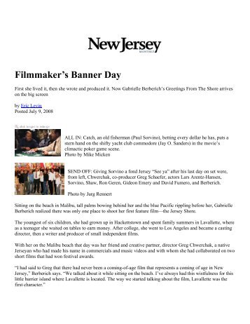 Filmmaker's Banner Day - Michael Howard Studios