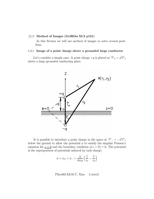 Method of images (note2)