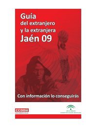 GuÃ­a para personas extranjeras - Comisiones Obreras de AndalucÃ­a