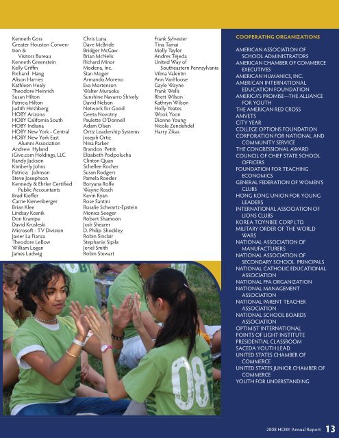 2008 Annual Report (PDF) - Hoby