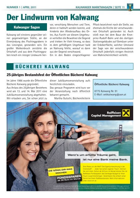 Kalwanger MARKTMAGAZIN