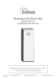 ModuSat FS 300 & 400 - Evinox