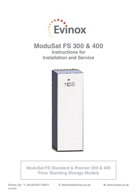 Modus R1500 Fs ModuSat FS 300 & 400 - Evinox