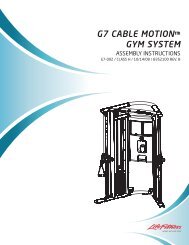 G7 CABLE MOTIONÃ¢ÂÂ¢ GYM SYSTEM - Life Fitness