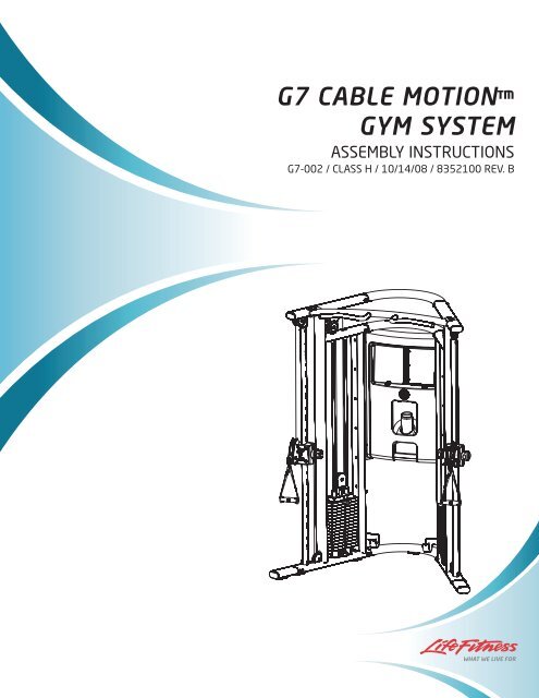 G7 cable motion online gym & bench