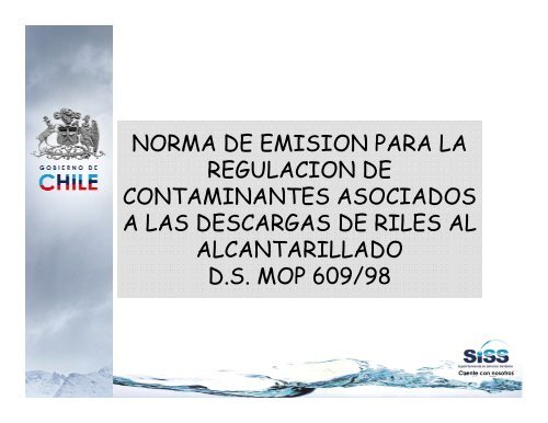 norma de emision para la regulacion de contaminantes ... - Siss