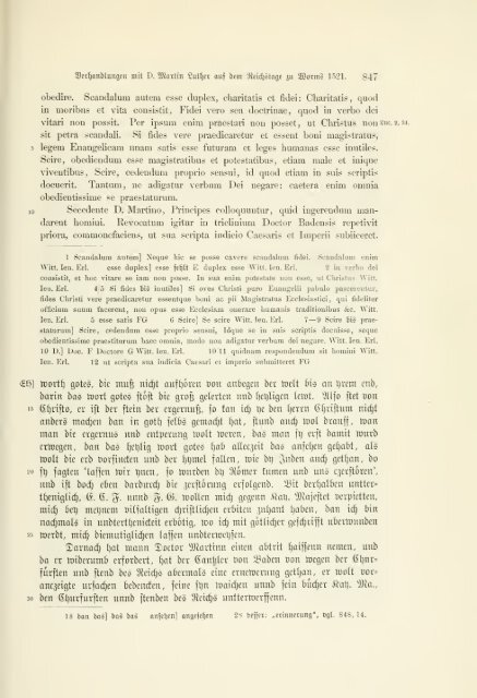 Werke. Kritische Gesamtausgabe. [Hrsg. von J.K.F. ... - Maarten Luther