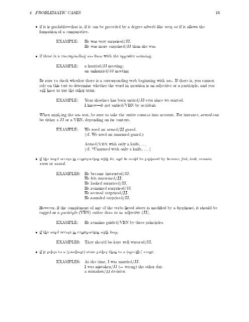 Part-of-Speech Tagging Guidelines for the Penn Treebank ... - IMS