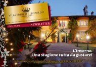 L'inverno. Una stagione tutta da gustare! - Villa Principe Leopoldo ...