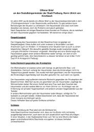 Offenen Brief - SAGA - Rasthaus