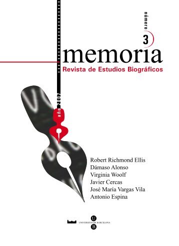 Robert Richmond Ellis DÃ¡maso Alonso Virginia Woolf Javier Cercas ...