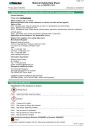 788-10789-08 EZ-Seal Finish MSDS - Malarkey Roofing Products