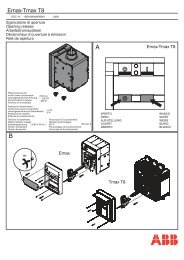 Emax-Tmax T8 - ABB SACE Division