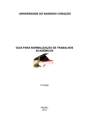 Guia para NormalizaÃ§Ã£o de Trabalhos AcadÃªmicos - USC