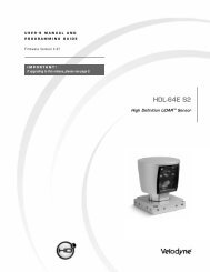 HDL-64E S2 manual_Rev C_2011 - Velodyne Lidar