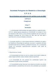 Sociedade Portuguesa de Obstetrícia e Ginecologia ... - Menopausa