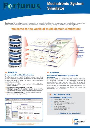 Portunus Mechatronics System Simulator