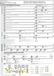 Ficha de Cadastramento da gestante