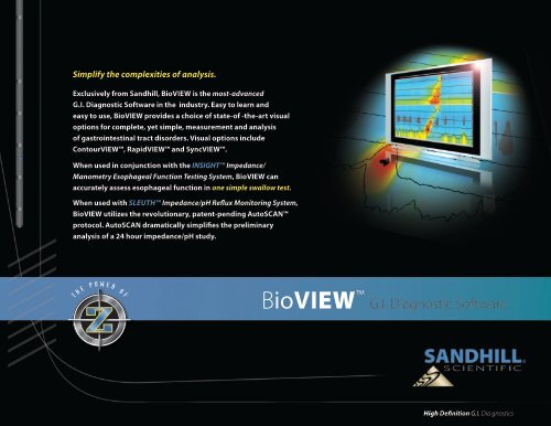 BioViEWâ¢ - Sandhill Scientific