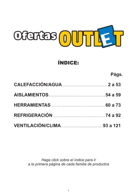 Descargar Ofertas OUTLET - Salvador Escoda SA