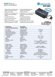 Mascot 2015 Programmable chargers for NiMH/NiCd batteries