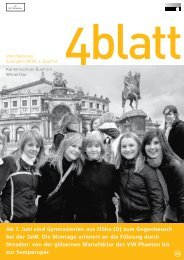 4blatt Nr. 36 - Kantonsschule BÃ¼elrain, Winterthur