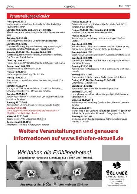 Ausgabe 3/2012 - Gewerbeverein Ilshofen eV / Startseite