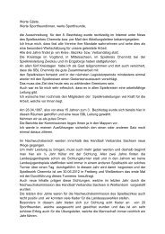 Rechenschaftsbericht zum Bezirkstag 21.04.2012 in Lichtentanne