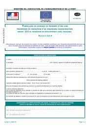 Mesure 111A-OC - Formulaire de demande de paiement