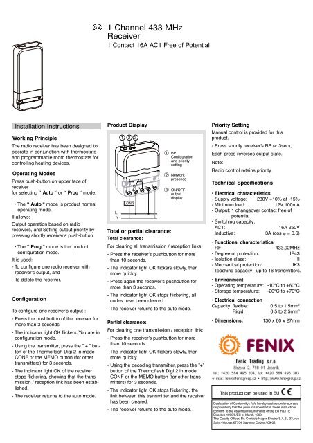 RF BOX - Fenix
