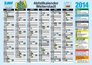 Abfallkalender Weiterstadt