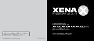 USER MANUAL for Alarmed Disc-Locks www.xenasecurity.com