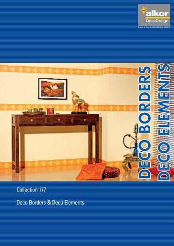 Collection 177 Deco Borders & Deco Elements - Belamaks