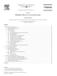 Multiplet Effects in X-ray Absorption - Inorganic Chemistry and ...