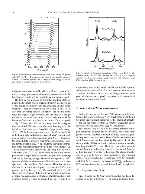 Multiplet Effects in X-ray Absorption - Inorganic Chemistry and ...