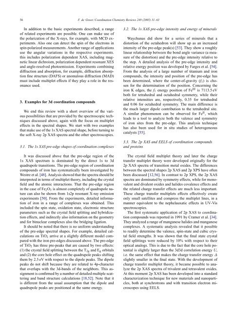 Multiplet Effects in X-ray Absorption - Inorganic Chemistry and ...