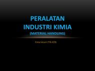 peralatan industri kimia (material handling)