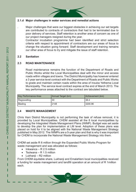 Entire Document - Chris Hani District Municipality