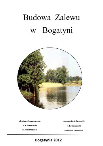 Budowa Zalewu w Bogatyni - TMZB w Bogatyni