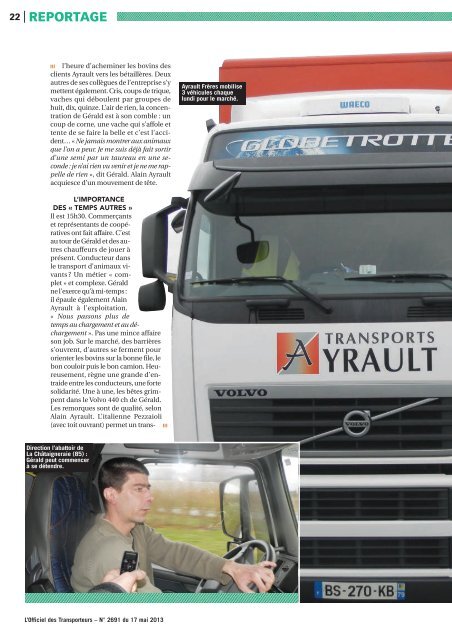 Lire le reportage - WK Transport Logistique