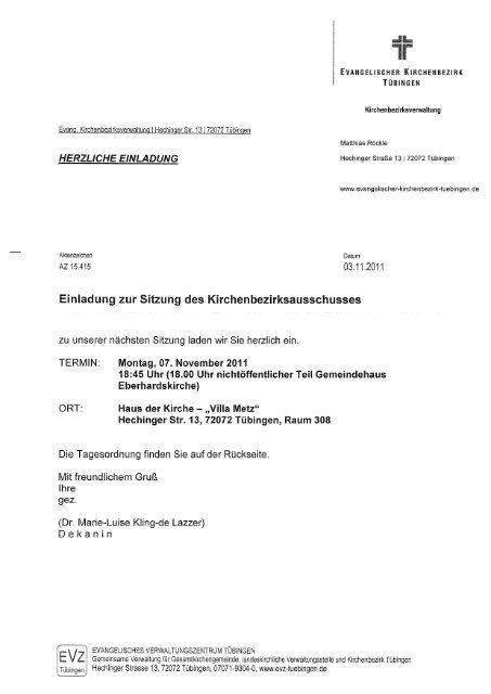 Sitzungseinladung und Tagesordnung zum Download (pdf)