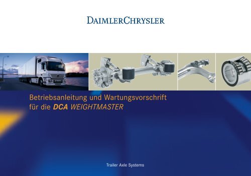 DaimlerChrysler AG Trailer Axle Systems HPC 990A Mercedesplatz ...