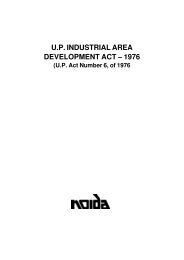 up industrial area development act â 1976 - Noida Authority Online