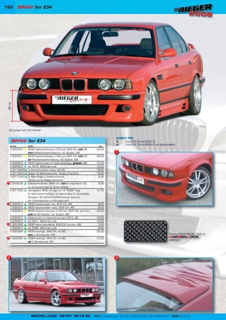160 BMW 5er E34 BMW 5er E34 - TKC-Styling