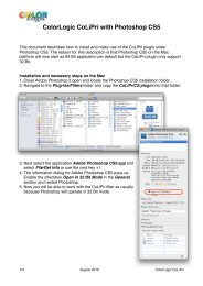 ColorLogic CoLiPri with Photoshop CS5 - Impressed