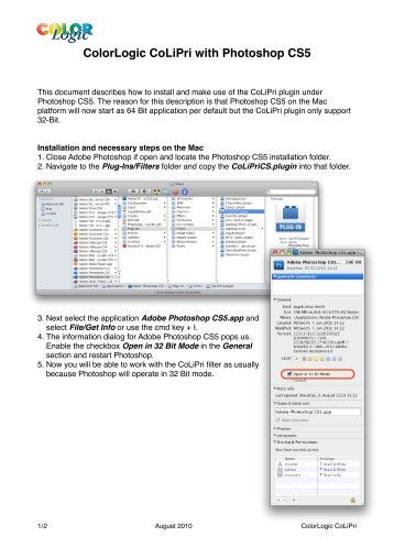 ColorLogic CoLiPri with Photoshop CS5 - Impressed