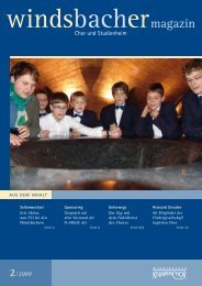 magazin - Windsbacher Knabenchor