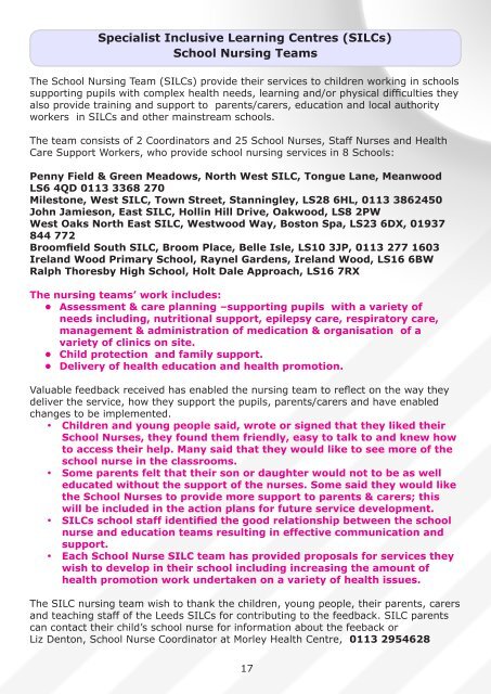 ISSUE 1 This Is News! - Leeds Parent Partnership Service