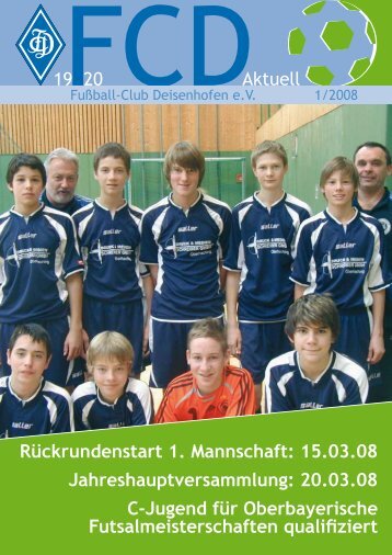 Einladung zur - FC Deisenhofen